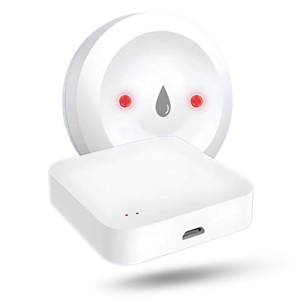 LeakLock Wireless Sensor -1 Water Leak Sensor with Wi-fi Hub - Ozerty