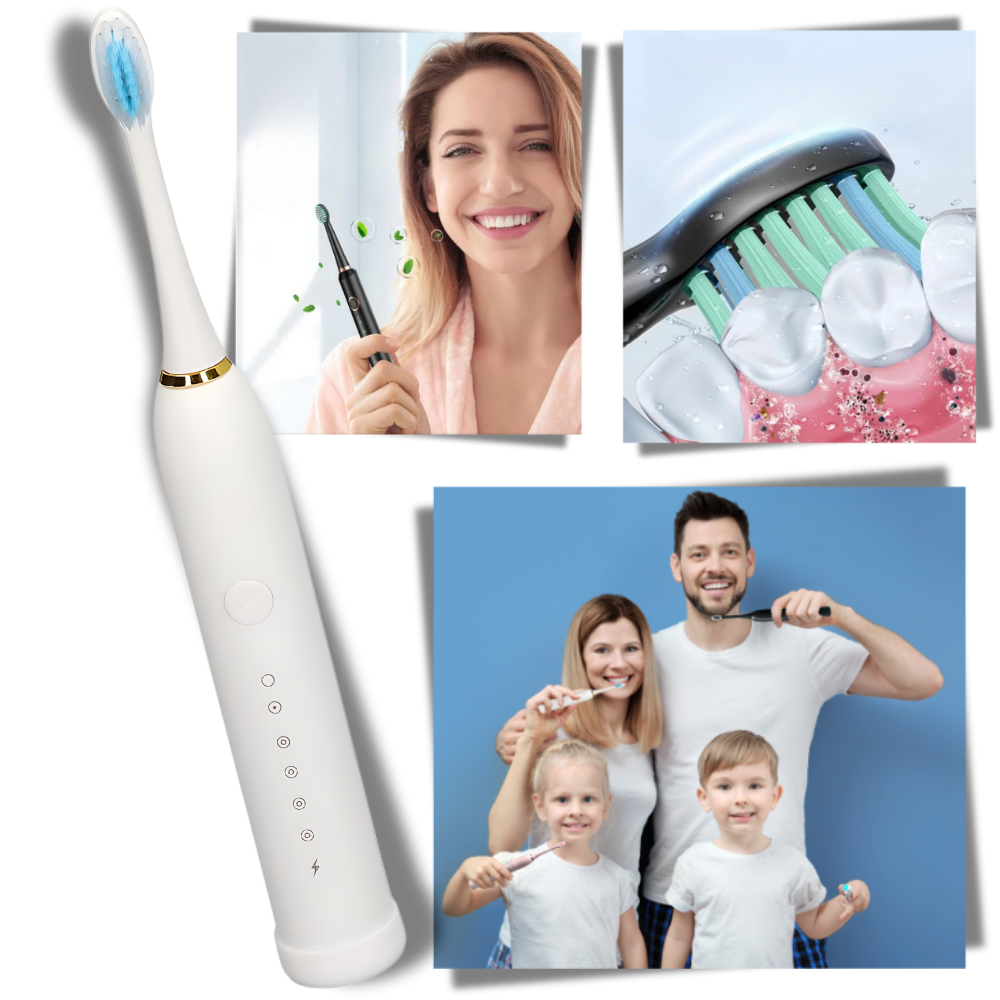 Adult Sonic Electric Toothbrush - Ozerty