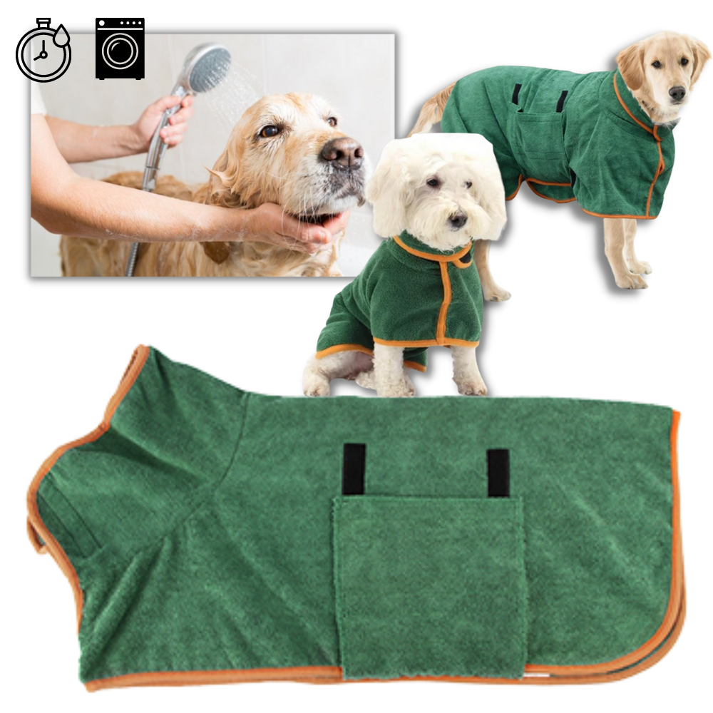 Super Absorbent Pet Bathrobe -