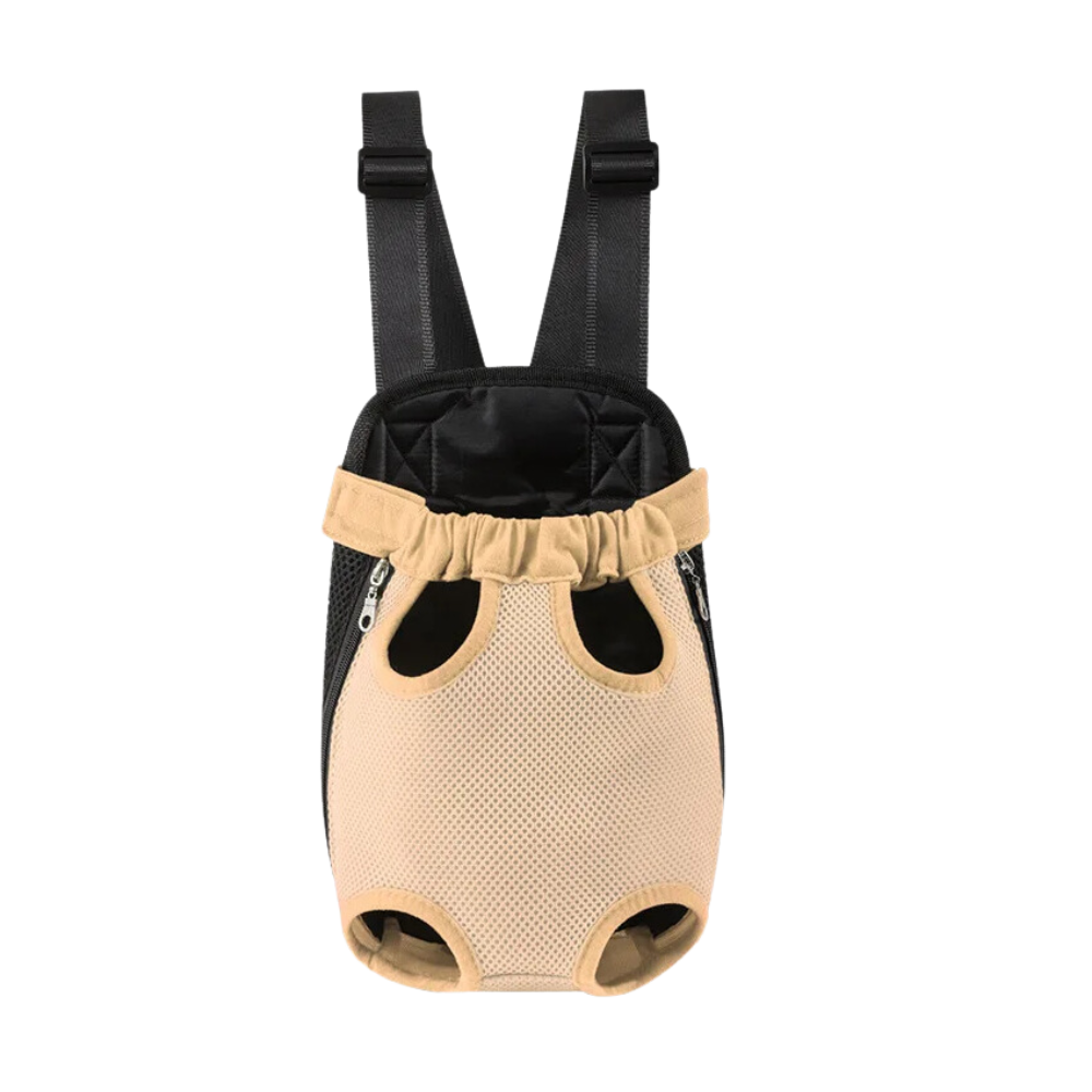 Breathable Cat & Dog Carrier Bags -Beige - Ozerty