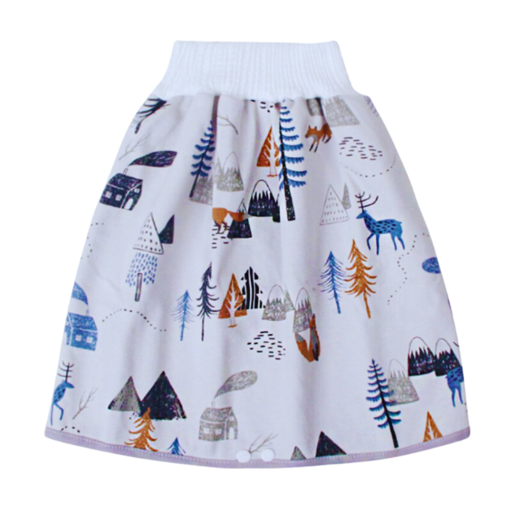 Gentle&Soft Leak Proof Cloth Diapers -Snowy Forest - Ozerty