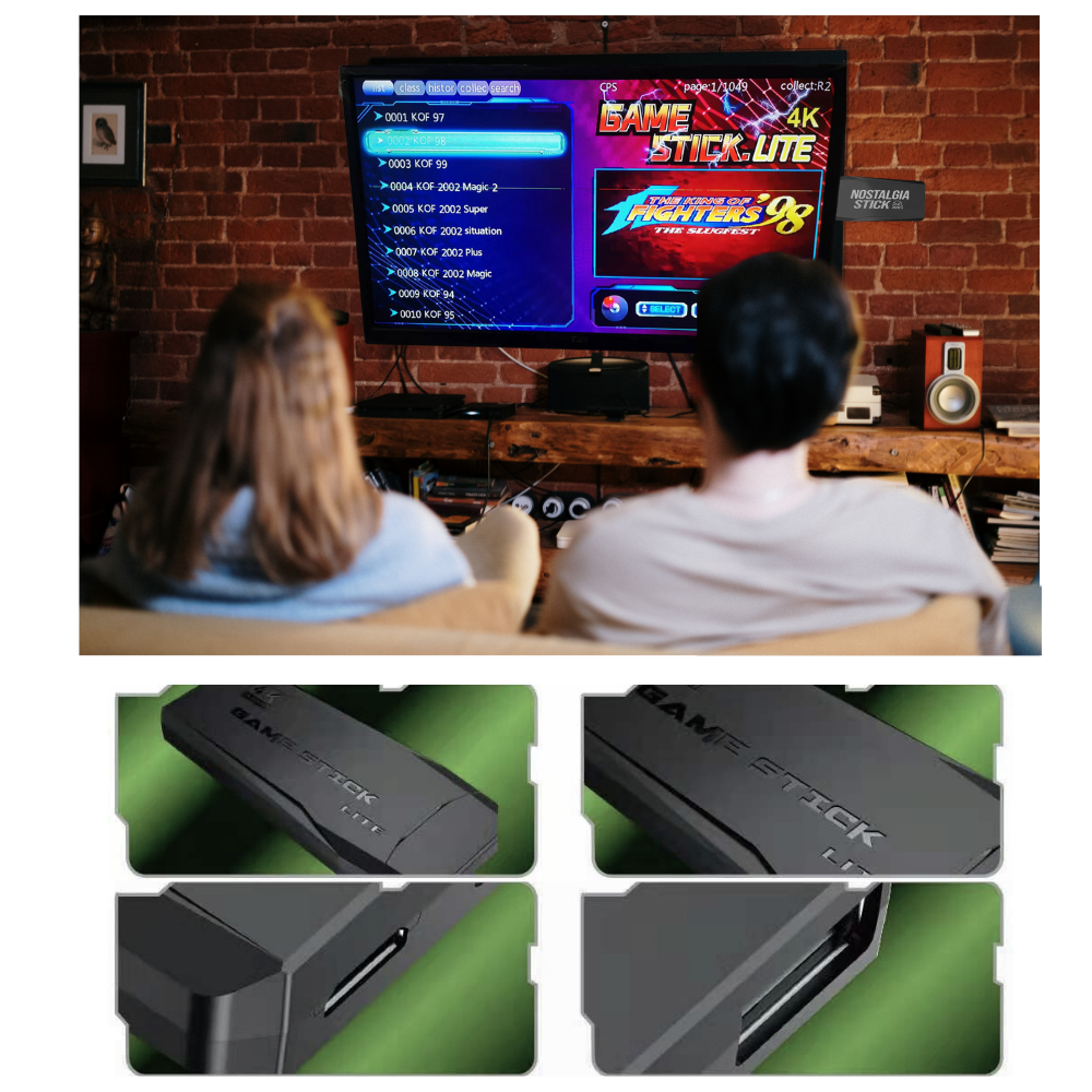 Retro Video Game Consoles & Stick