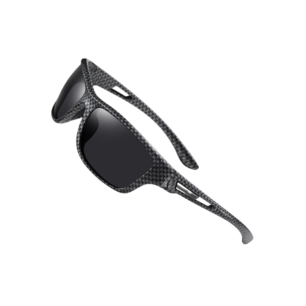 Glare Guard Pro Sunglasses  -Carbon Black Fiber - Ozerty