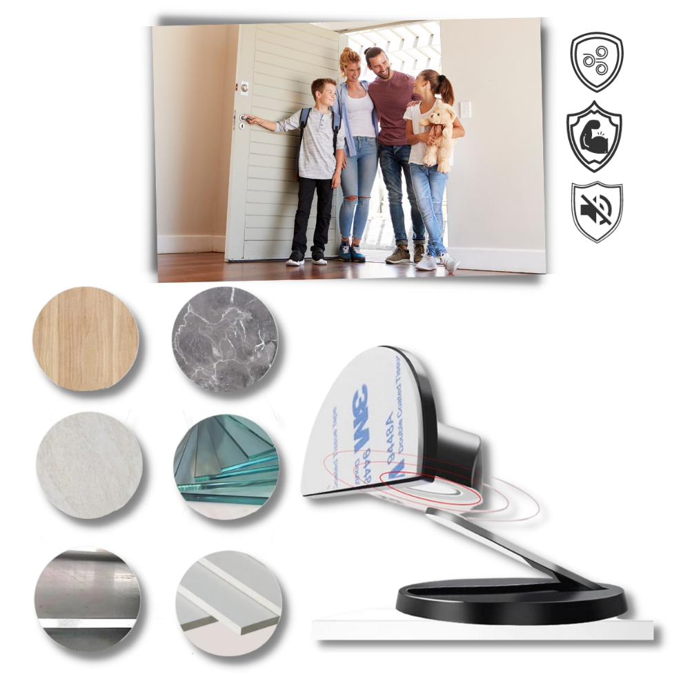 Magnetic Door Stopper in Stainless Steel

 - Ozerty
